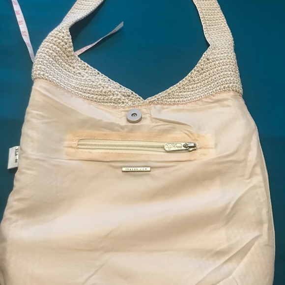 The SAK Original Crochet Hobo Bag Cream colored - Picture 10 of 14